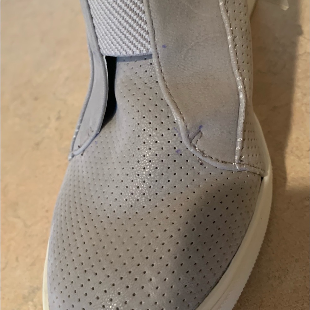 MIA wedge gray suede shoes - Picture 7 of 11